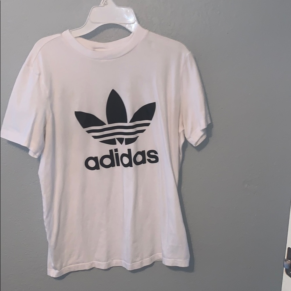Adidas Logo White Tee